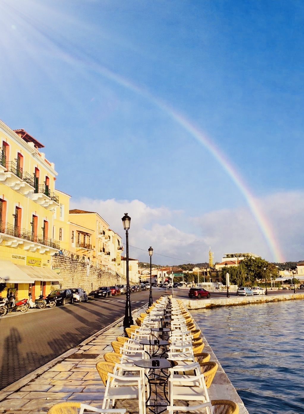 Rainbow over Gytheio